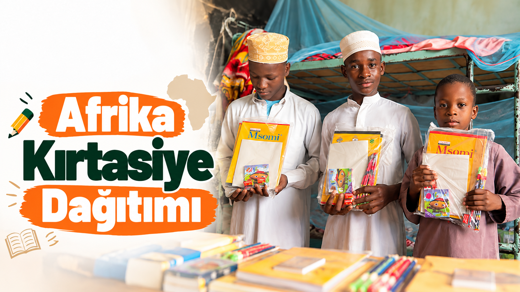 Afrika Kırtasiye Hediyesi